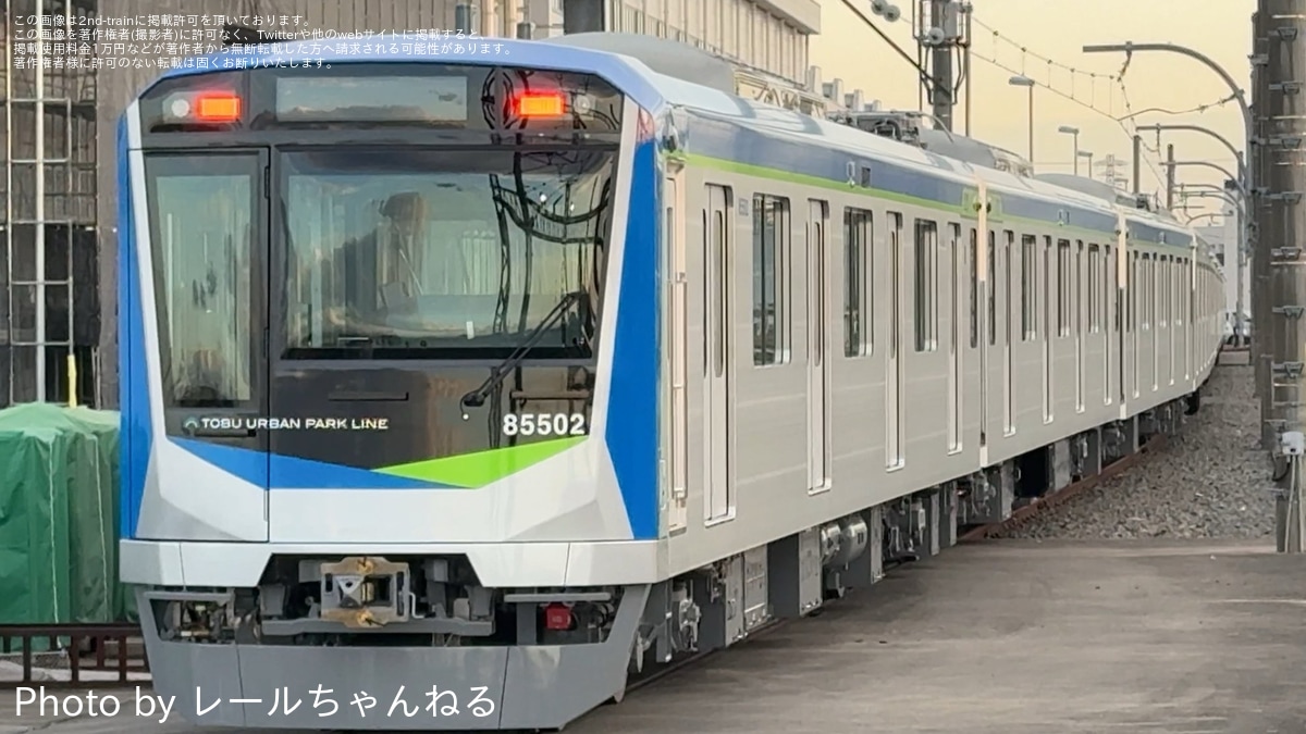 東武】新型車両80000系81501F+81502Fが南栗橋工場へ到着 |2nd-train