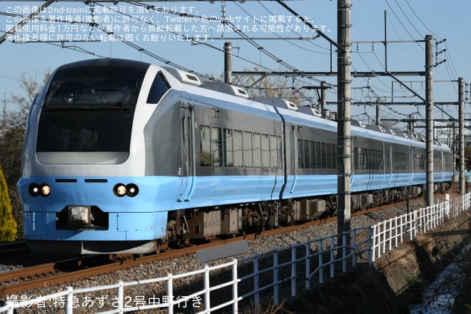 【JR東】E653系7両編成使用 臨時特急「水上」を運行