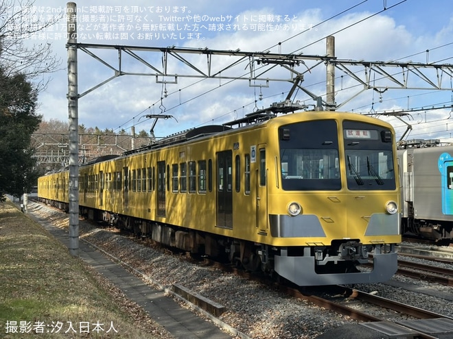 【西武】「電車とバスの撮影会」ツアーが催行を南入曽車両基地で撮影した写真