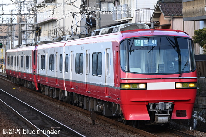 【名鉄】犬山線で1800系1808F+1806F(重連)が聚楽園ループにを不明で撮影した写真