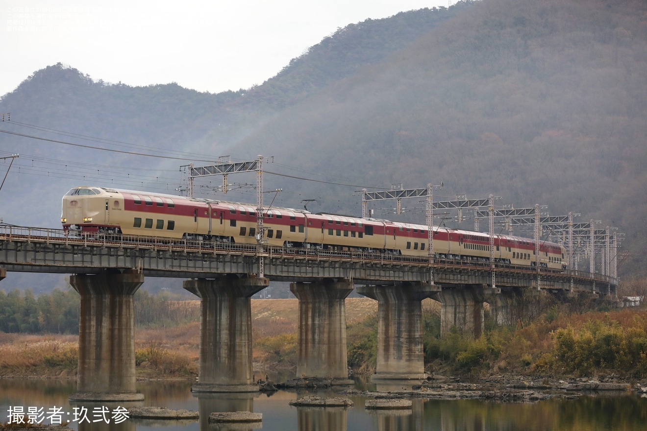 【JR西】寝台特急「サンライズ出雲」91・92号が臨時運行の拡大写真