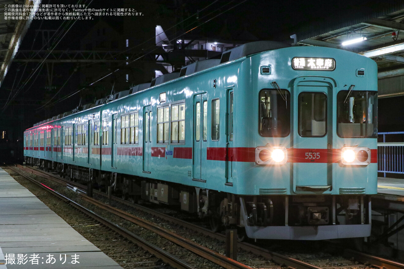 【西鉄】終夜運転を実施(2024-2025)の拡大写真
