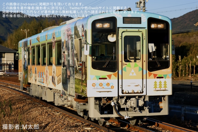 【浜名湖】「ゆるキャン△」ラッピング車両営業運転再開を不明で撮影した写真