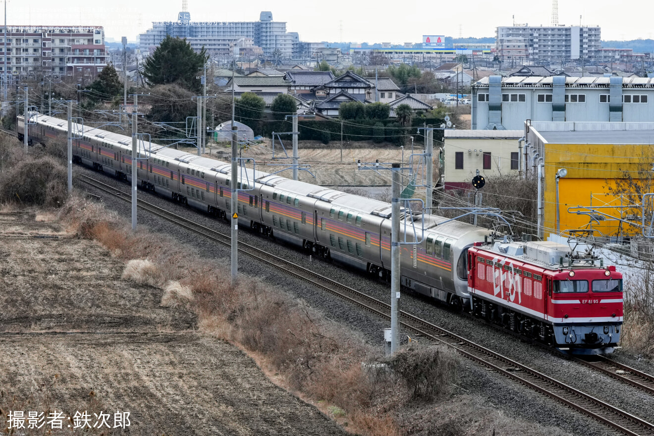 【JR東】カシオペア紀行 神立行き運転の拡大写真