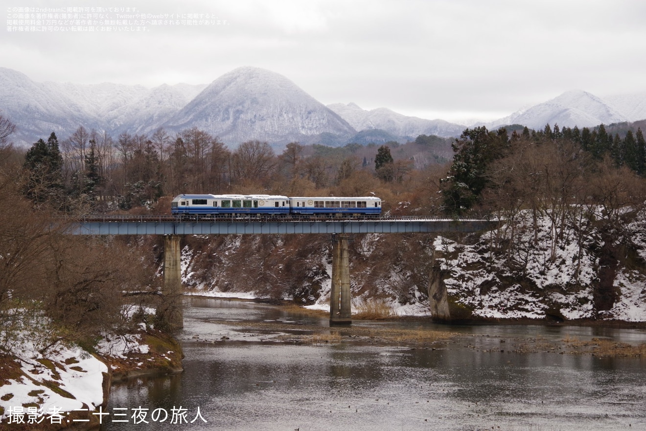 【会津】「お座トロ展望車両」が臨時運行の拡大写真