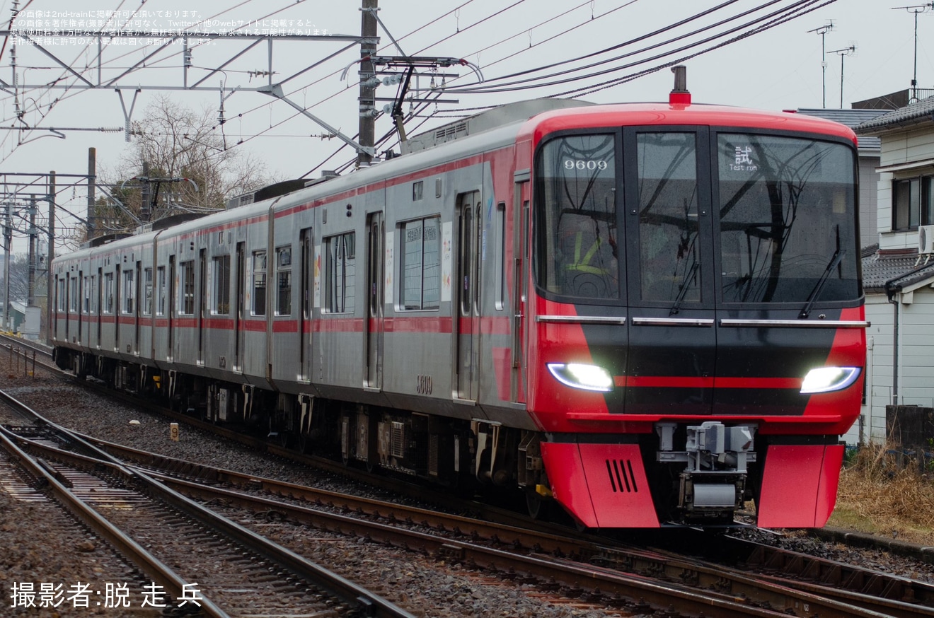 【名鉄】9500系9509F舞木検査場出場試運転の拡大写真