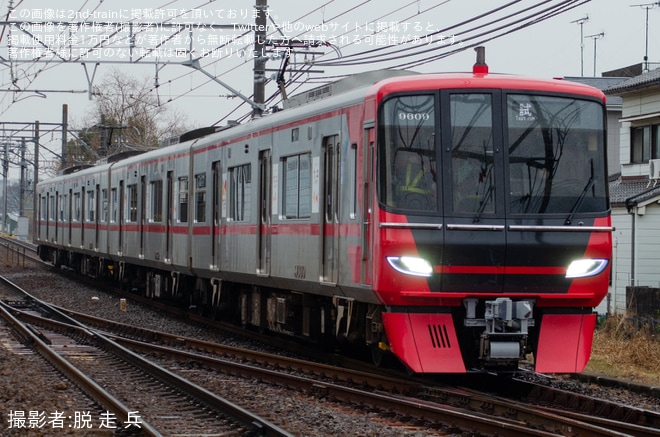 【名鉄】9500系9509F舞木検査場出場試運転