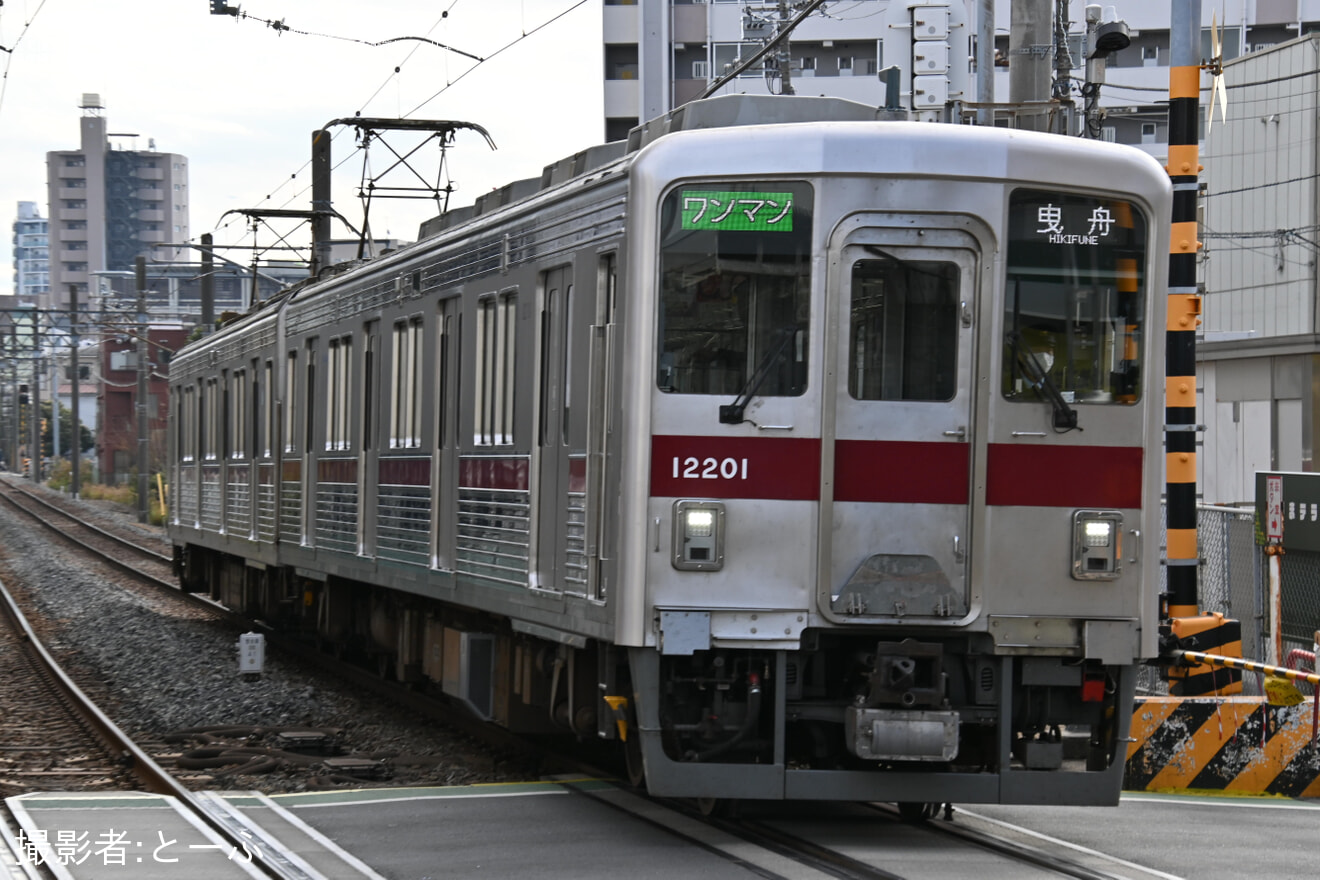 【東武】10000系11201Fが亀戸線での営業運転を開始の拡大写真