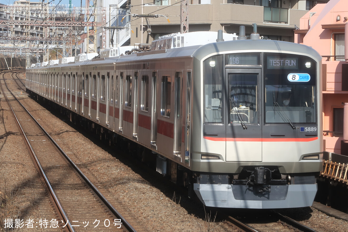 【東急】5080系5189F 出場試運転の拡大写真