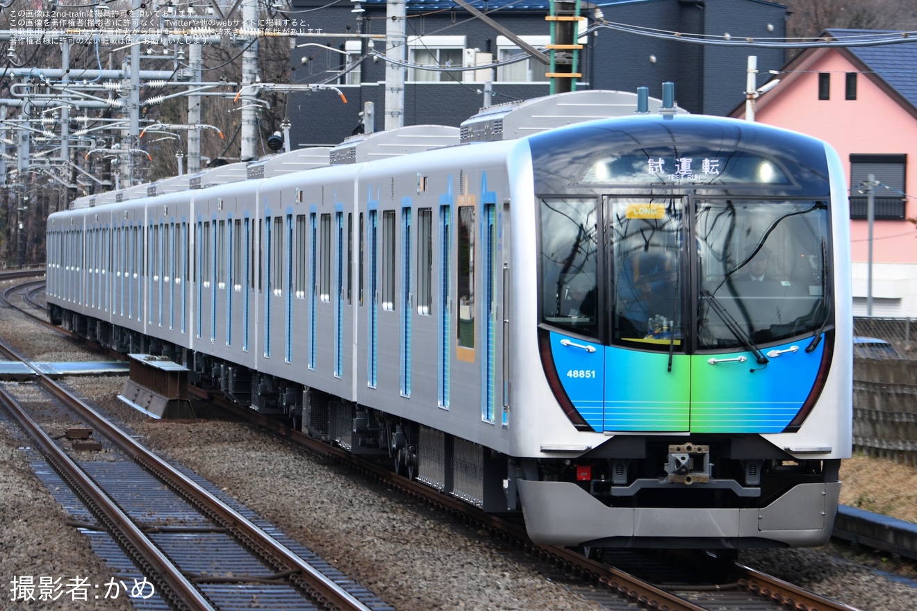 【西武】40000系48151F 性能確認試運転の拡大写真