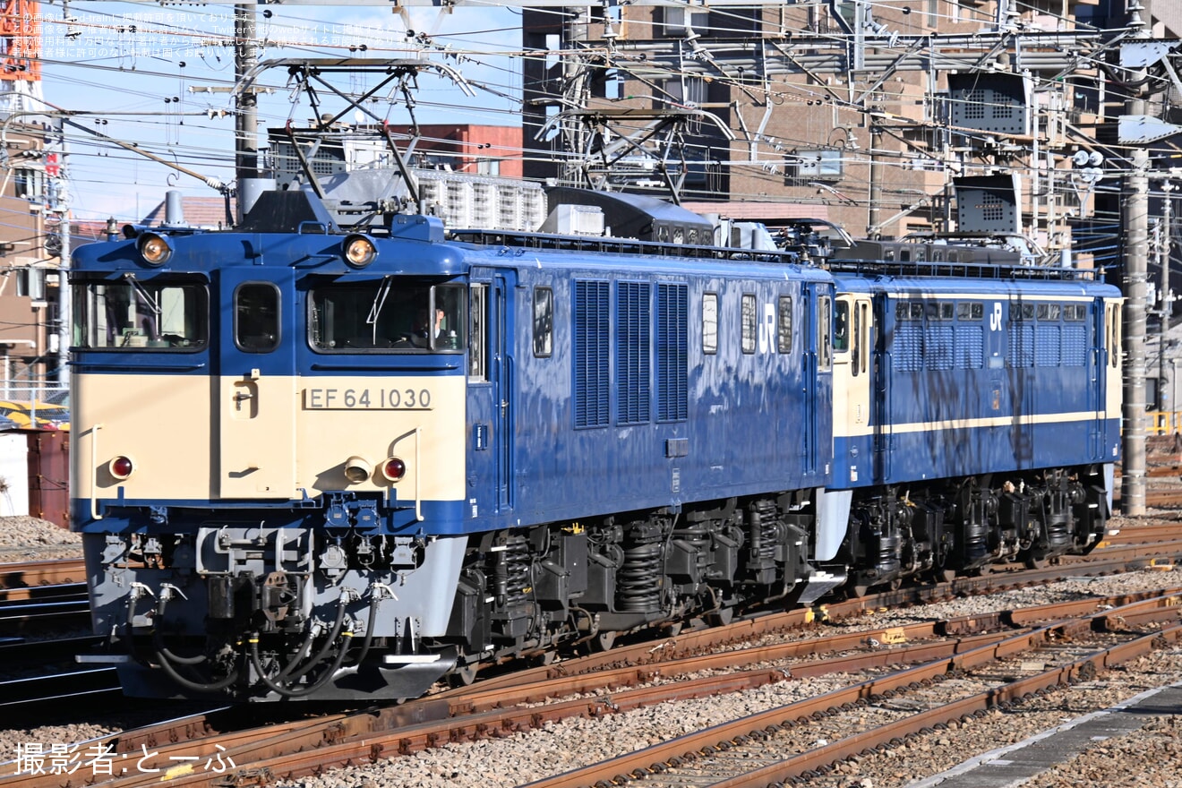 【JR東】EF65-1102 長野総合車両センター入場配給の拡大写真