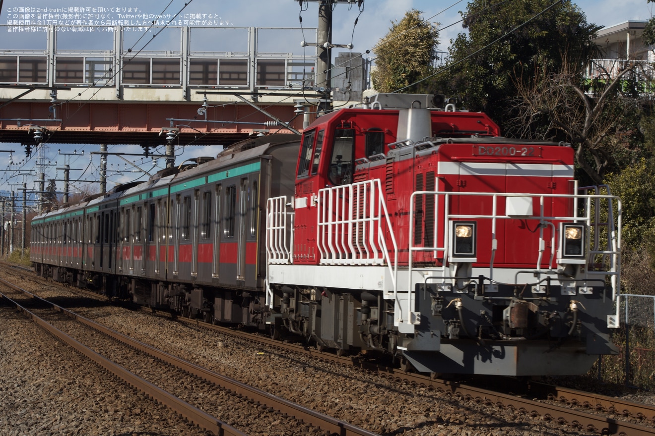 【東急】5000系5104F J-TREC横浜事業所出場甲種輸送の拡大写真