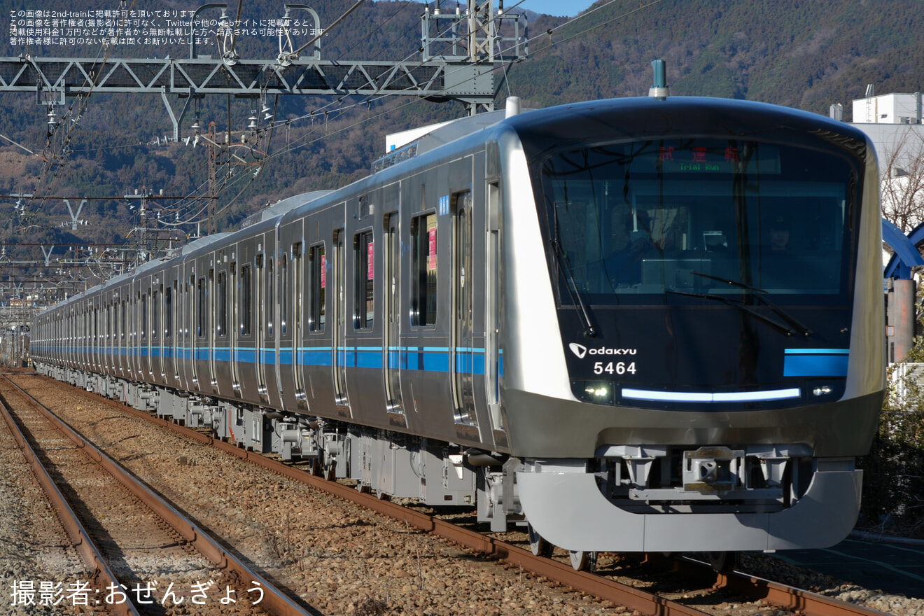 【小田急】5000形5064F(5064×10) 新製試運転の拡大写真