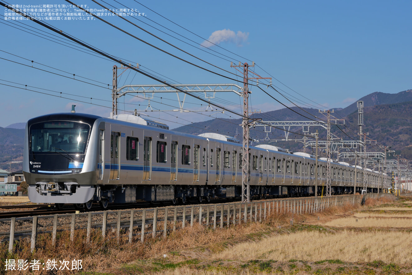 【小田急】5000形5064F(5064×10) 新製試運転の拡大写真