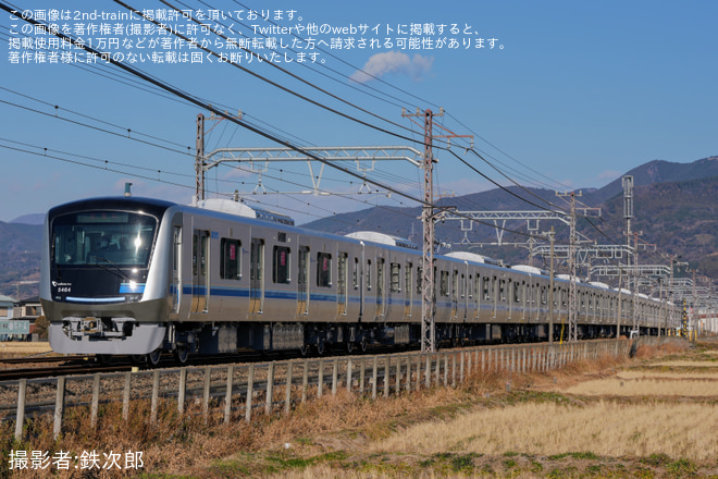 【小田急】5000形5064F(5064×10) 新製試運転を開成～栢山間で撮影した写真