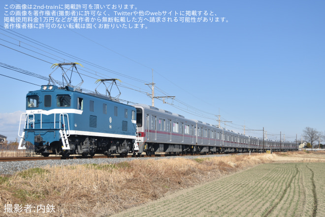 【東武】30000系31612F+31412F 南栗橋工場出場回送