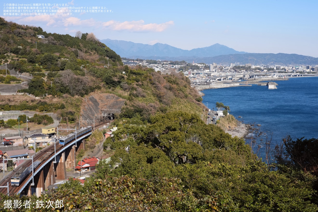 【伊豆箱】5000系5506編成大場工場入場甲種輸送の拡大写真