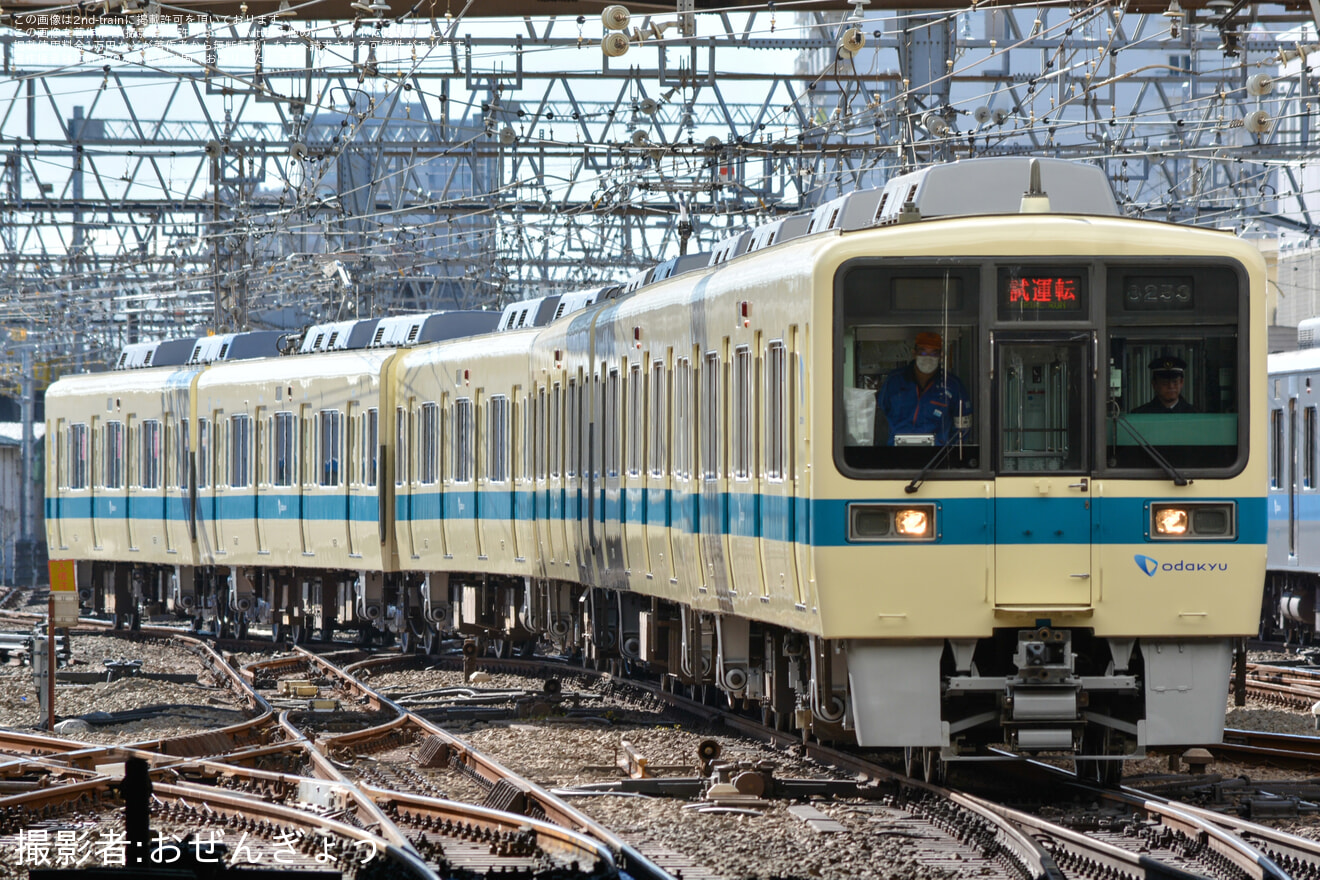 【小田急】8000形8253F(8253×6)全般検査明け試運転の拡大写真