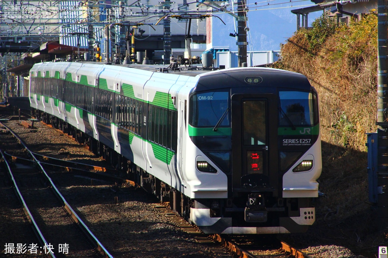 【JR東】臨時特急「開運成田山初詣青梅号」を運行(2025年1月)の拡大写真