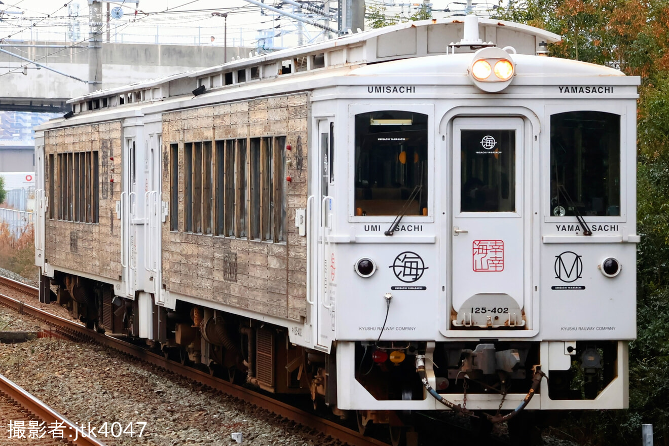 【JR九】特急海幸山幸　特別運行ツアー博多〜大分間運行の拡大写真