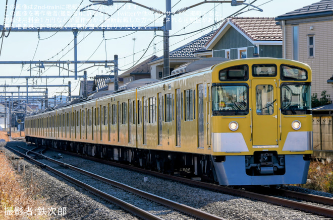 【西武】2000系2095F横瀬車両基地へ廃車回送