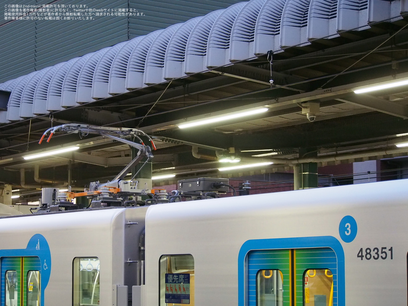 【西武】40000系8両編成の1本目となる48151Fが営業運転開始の拡大写真