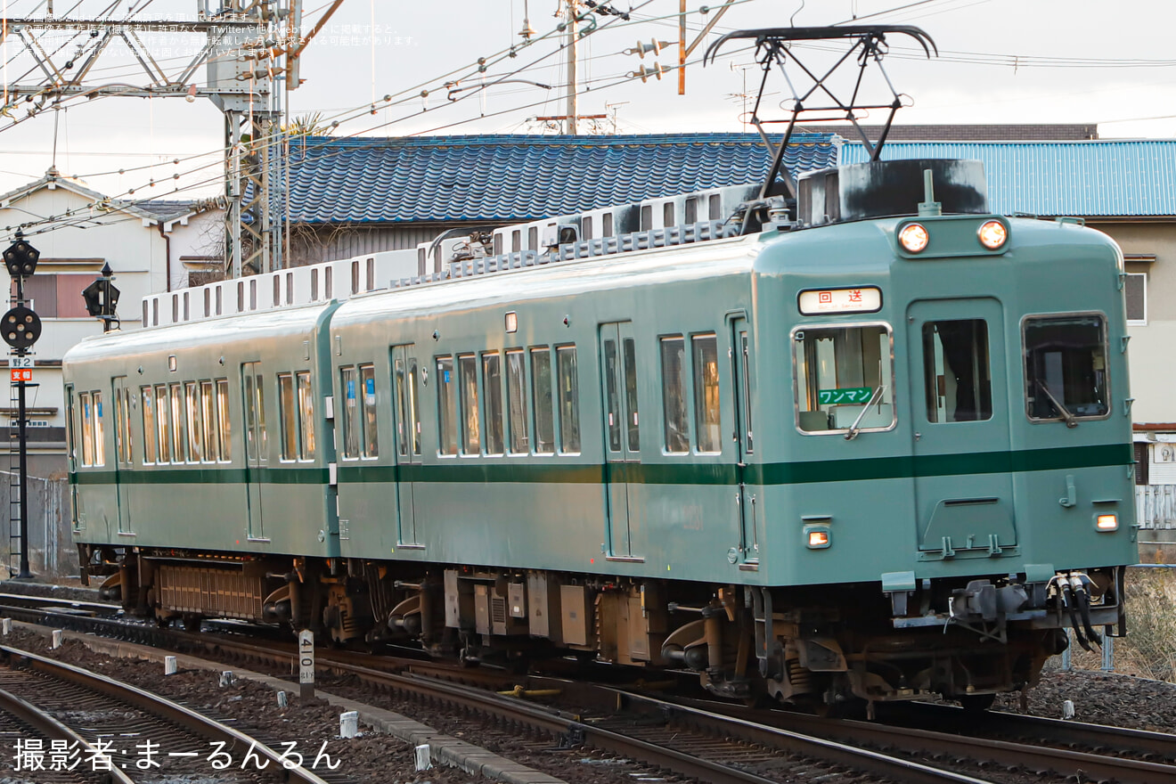 【南海】2230系2231Fが復刻塗装となり千代田工場出場回送の拡大写真