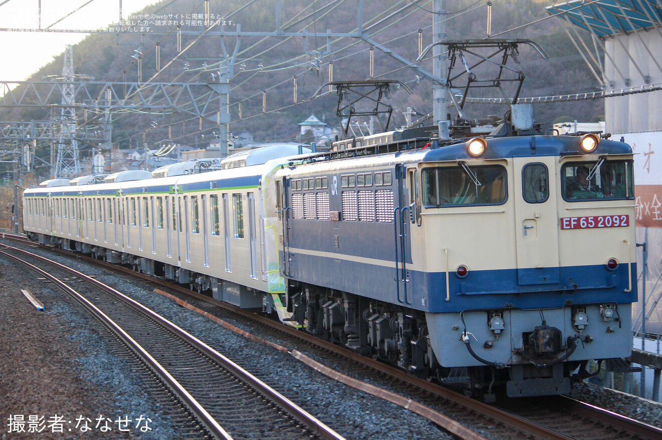 【東武】新型車両80000系81503F 甲種輸送の拡大写真