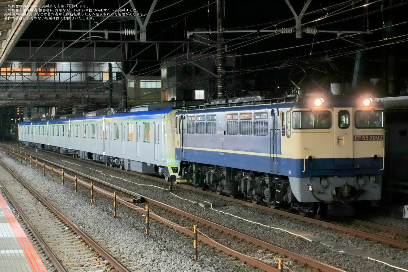 【東武】新型車両80000系81503F 甲種輸送の拡大写真