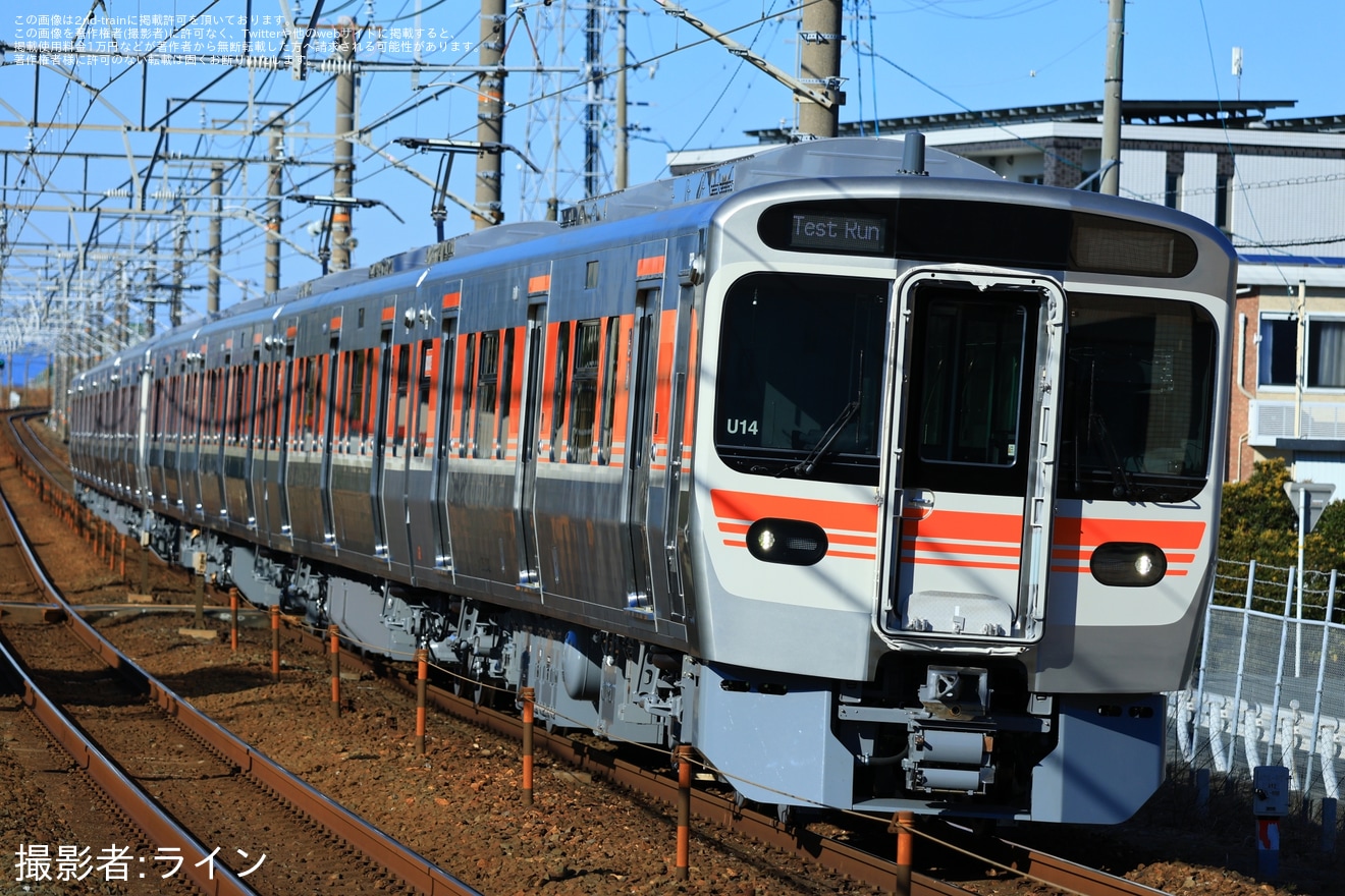 【JR海】315系U13編成+U14編成が静岡車両区への拡大写真