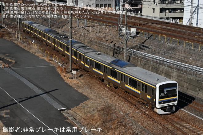 【JR東】209系C407編成大宮総合車両センター出場回送