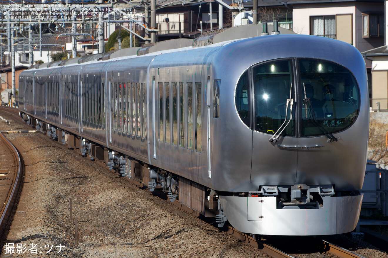 【西武】001系D編成武蔵丘車両検修場出場試運転の拡大写真