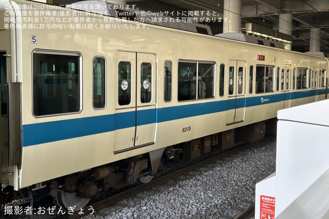 【小田急】8000形8265F(8265×6) 車輪交換試運転