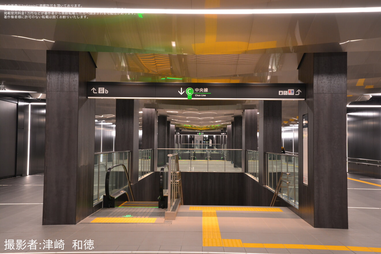 【大阪メトロ】中央線延伸区間試乗会で夢洲駅が公開されるの拡大写真