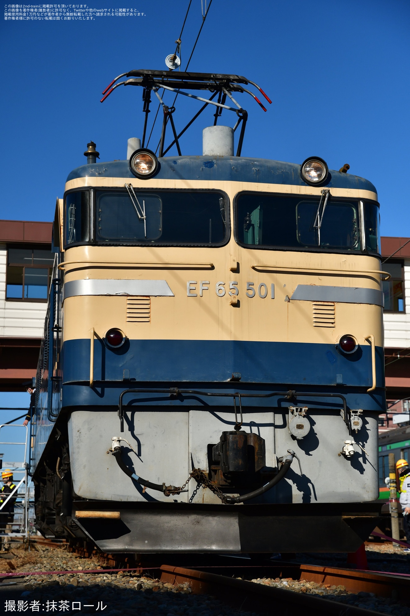 【JR東】EF65-501・DD51-842「籠原駅留置線大見学会」開催の拡大写真