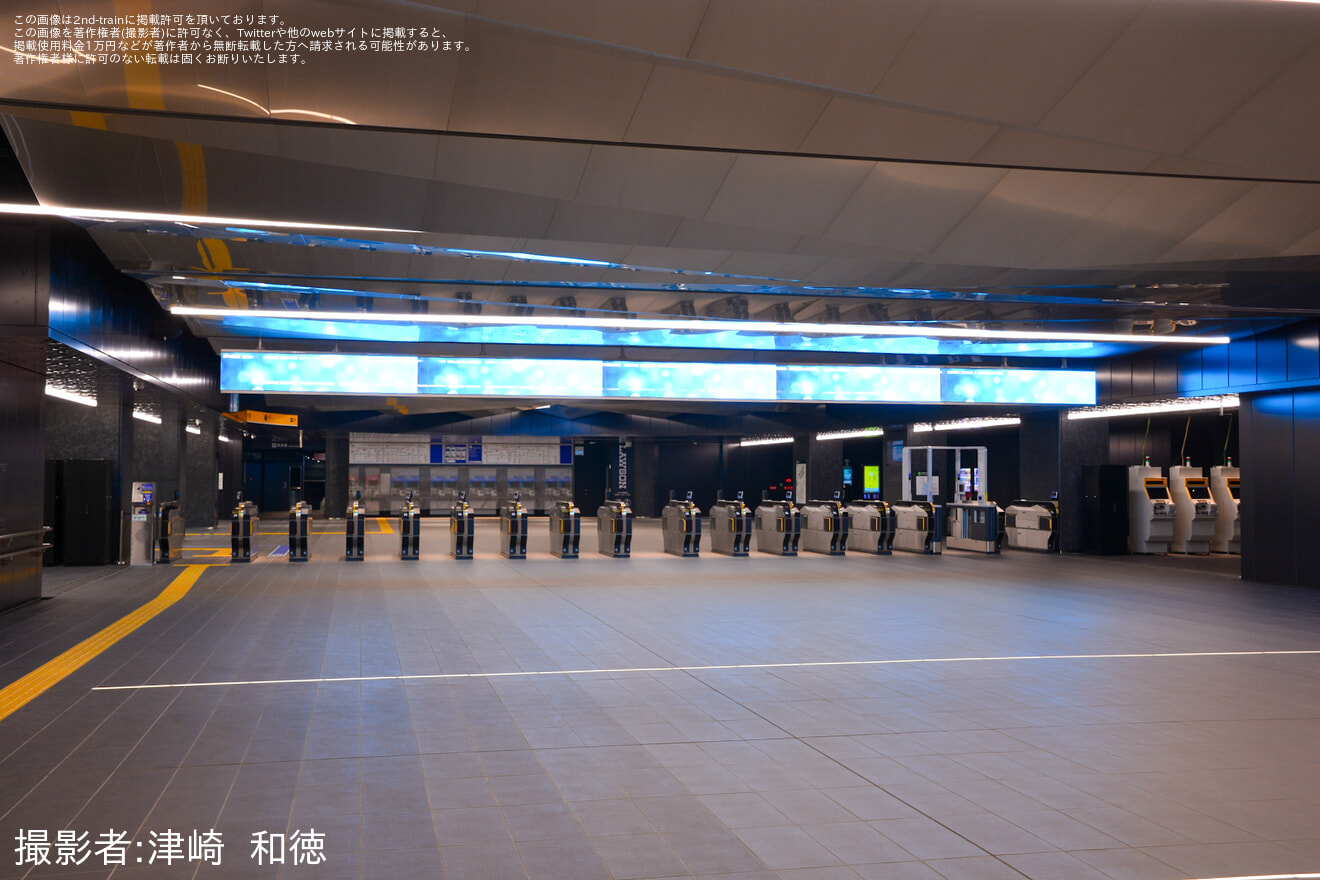 【大阪メトロ】中央線延伸区間試乗会で夢洲駅が公開されるの拡大写真