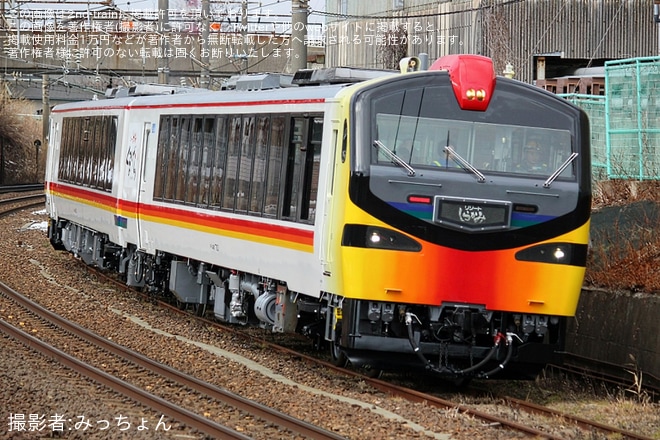 【JR東】キハ48-1521+キハ48-703秋田総合車両センター構内試運転