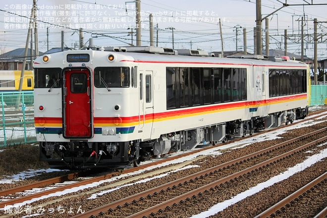 【JR東】キハ48-1521+キハ48-703秋田総合車両センター構内試運転