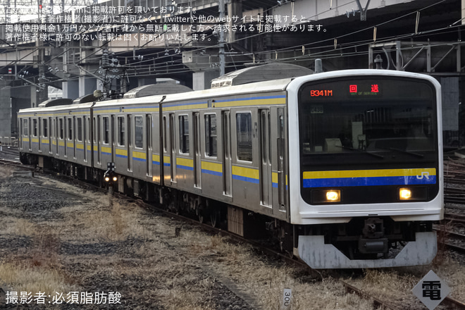 【JR東】209系C438編成大宮総合車両センター入場回送