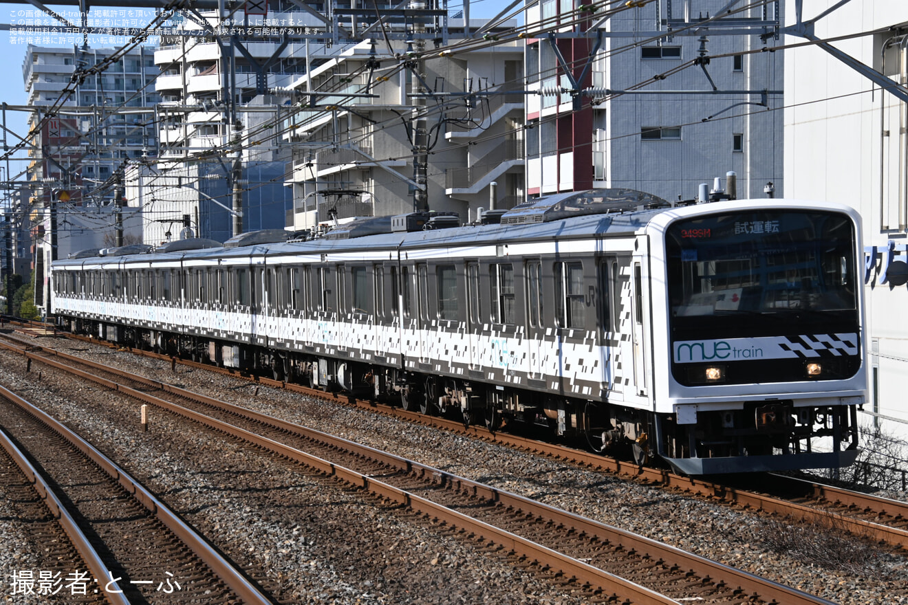 【JR東】MUE-Train 総武・成田線試運転の拡大写真