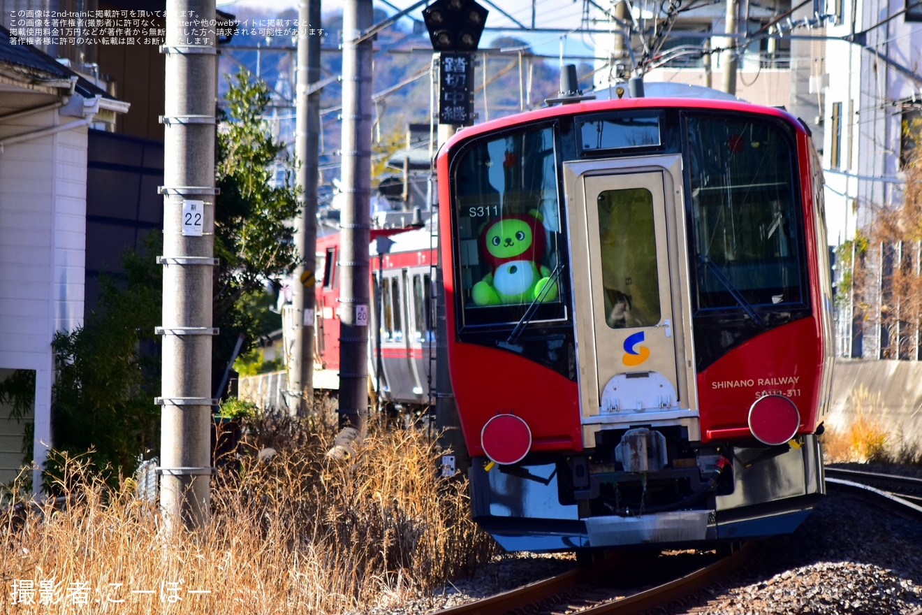 【しな鉄】SR1系S310+S311編成 J-TREC出場甲種輸送の拡大写真