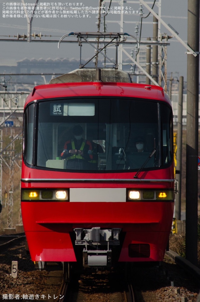 【名鉄】1800系1801F舞木検査場出場試運転 を不明で撮影した写真