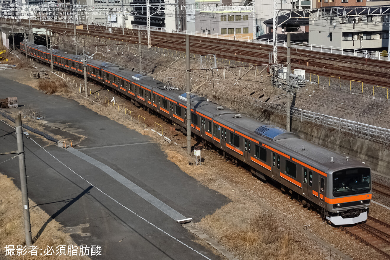 【JR東】E231系MU43編成大宮総合車両センター出場回送の拡大写真