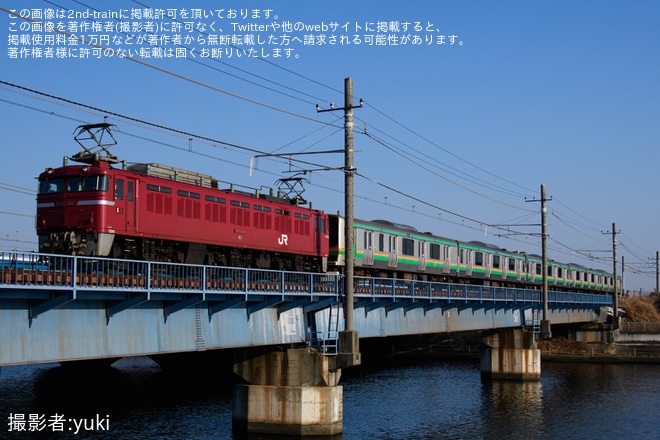 【JR東】E231系S-21編成秋田総合車両センター出場配給