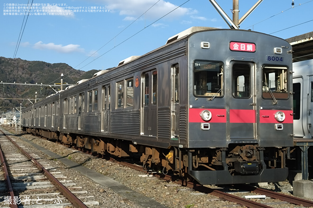 【伊豆急】懐かしの東急8000系で行く金目鯛を食す旅!が開催の拡大写真