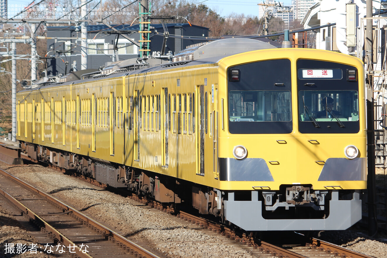 【西武】新101系263F イベント開催に伴う保谷電留線まで回送の拡大写真