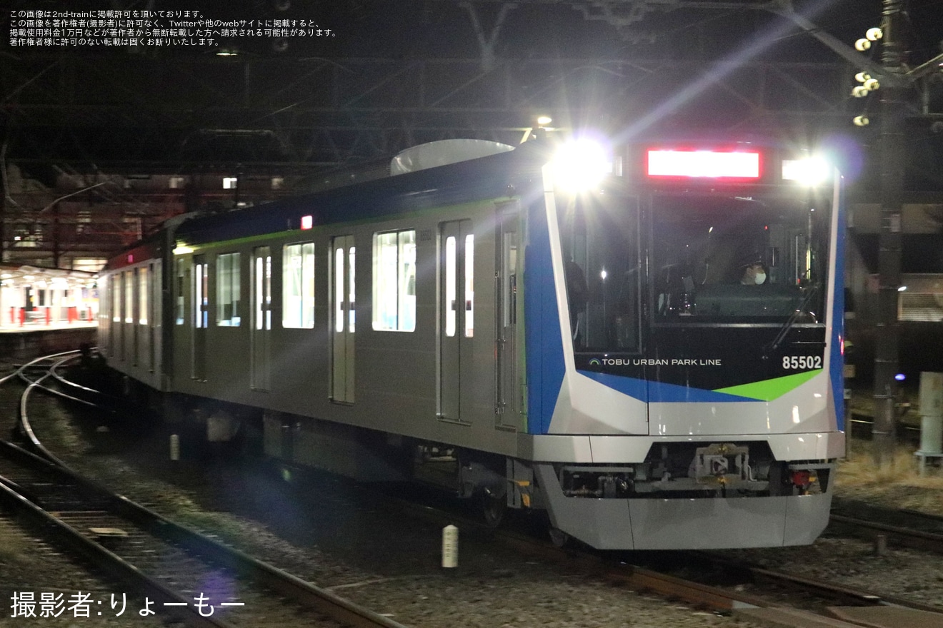 【東武】80000系81502Fが赤城及び伊勢崎まで入線の拡大写真