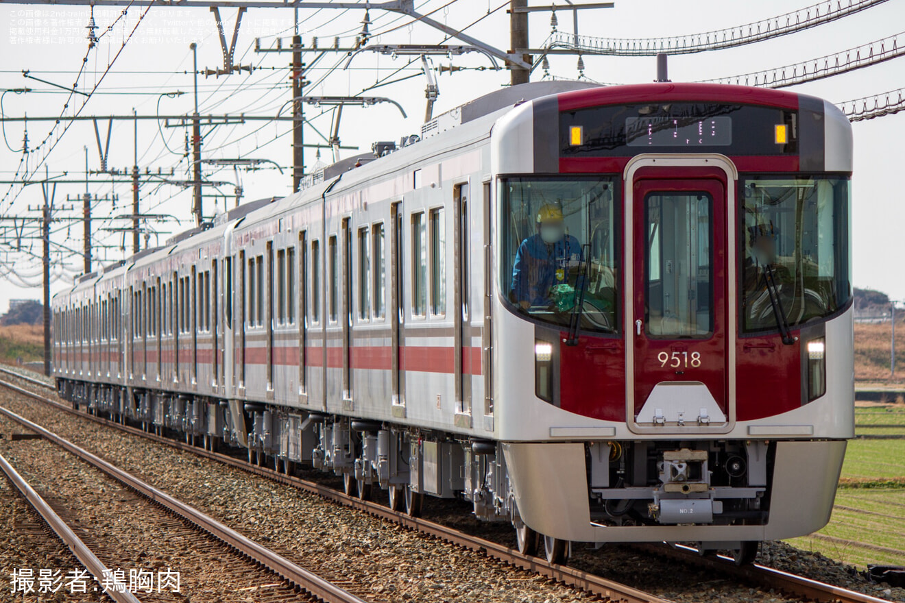 【西鉄】9000形増備車9016F・9117F・9118F新製試運転の拡大写真