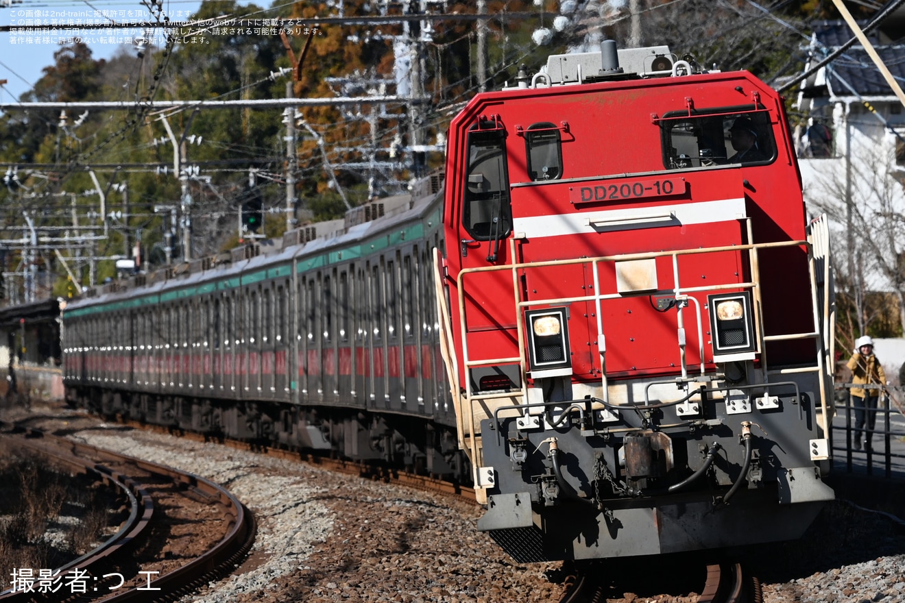 【東急】5000系5105F J-TREC横浜事業所入場甲種輸送の拡大写真