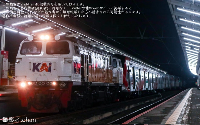 【KCI】CRRC(中国中車)製KCI向け新型車両SFC-120-V系電車の第一編成が輸送